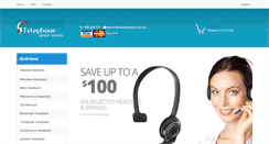 Desktop Screenshot of headsetsplus.com.au